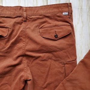 Levi's burnt orange cargo pants
